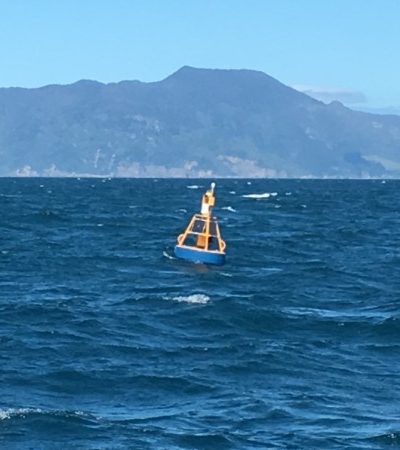 Monitoring buoys in the Cook Strait – the first step in fulfilling our future farming vision