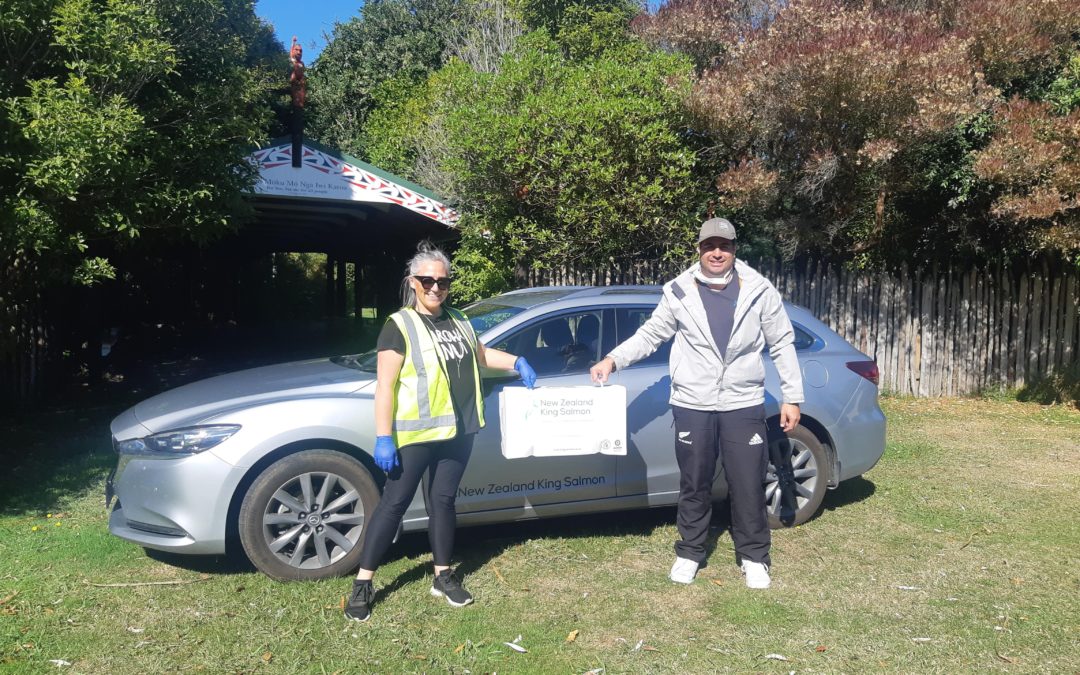 NZKS donates salmon to frontline workers to say thank you