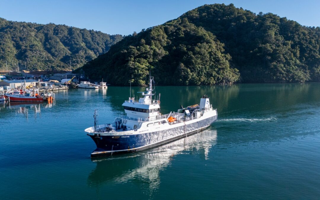 The Ronja King – NZKS’ New Wellboat Arrives in Picton